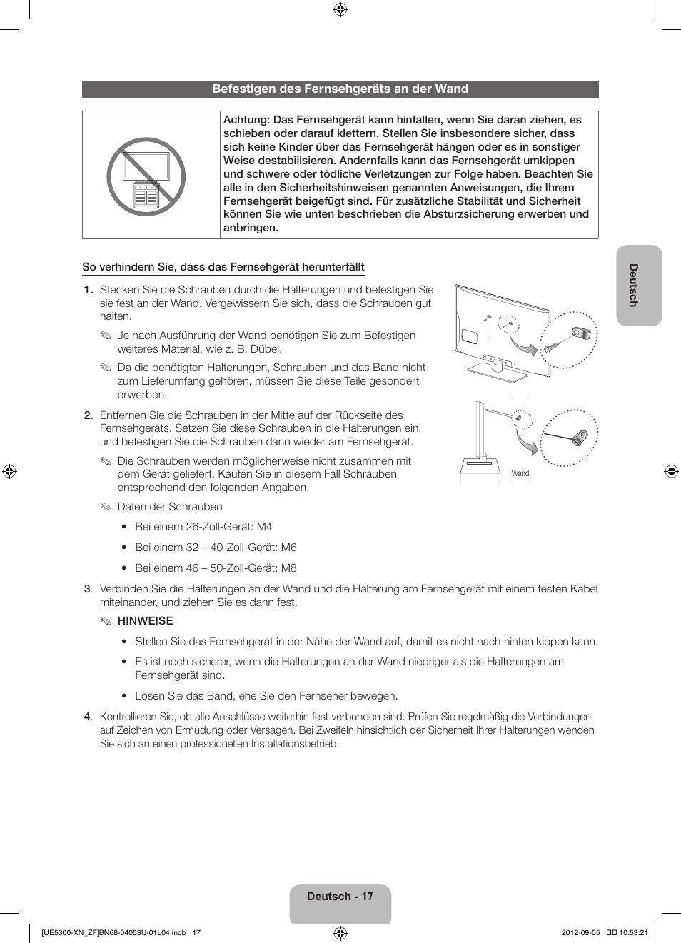 Samsung UE32EH5300W User Manual | Page 61 / 88