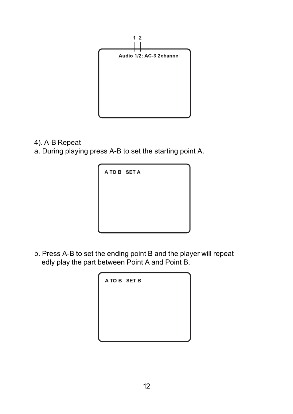 Audiovox DV9000 User Manual | Page 12 / 24