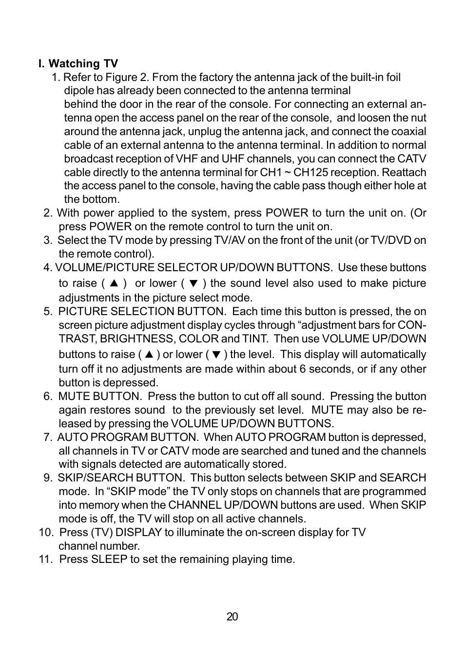 Audiovox DV9000 User Manual | Page 20 / 24