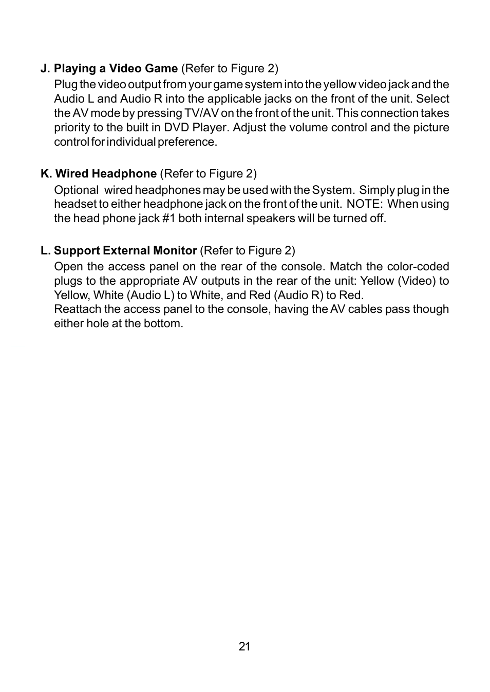Audiovox DV9000 User Manual | Page 21 / 24