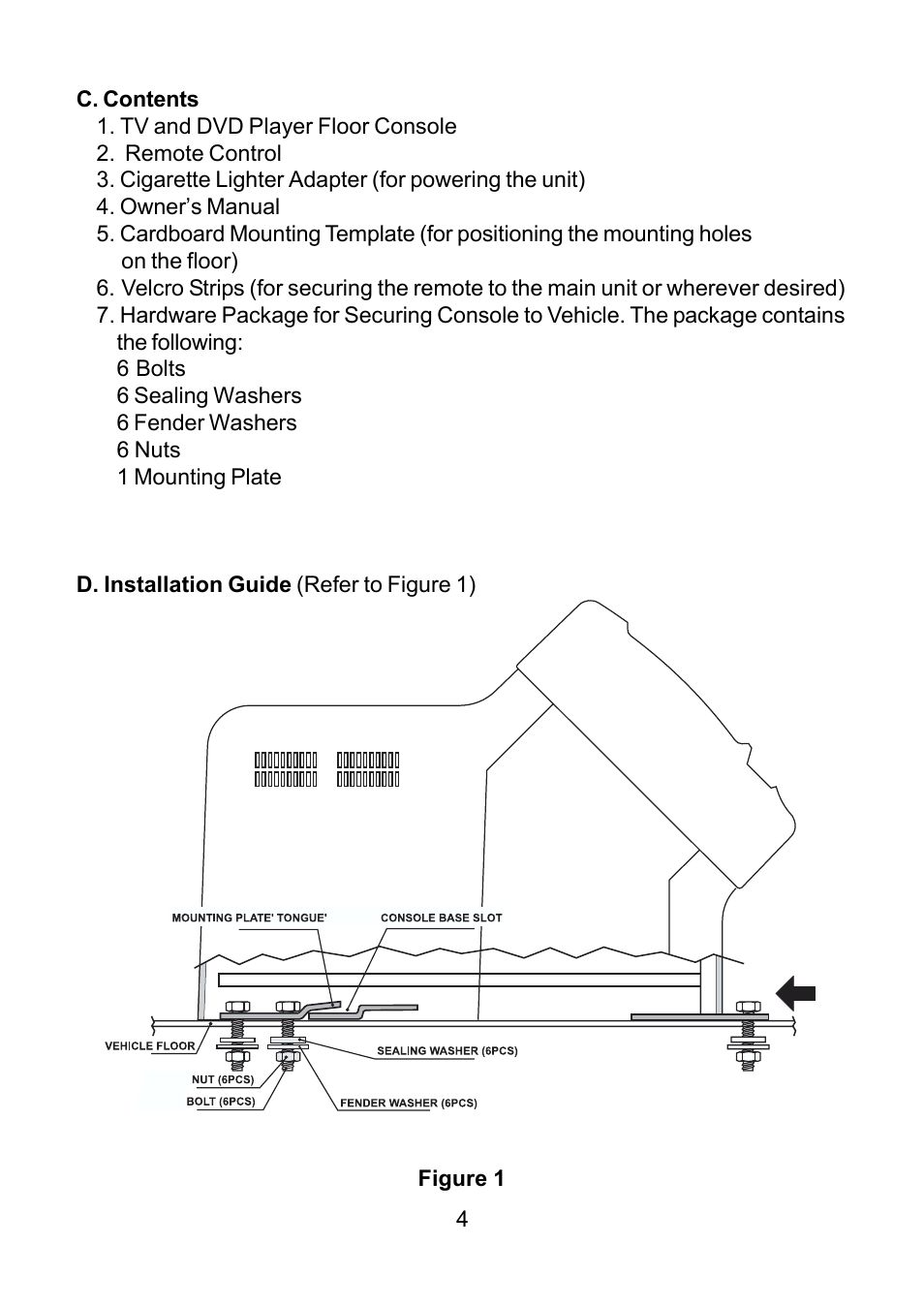Audiovox DV9000 User Manual | Page 4 / 24