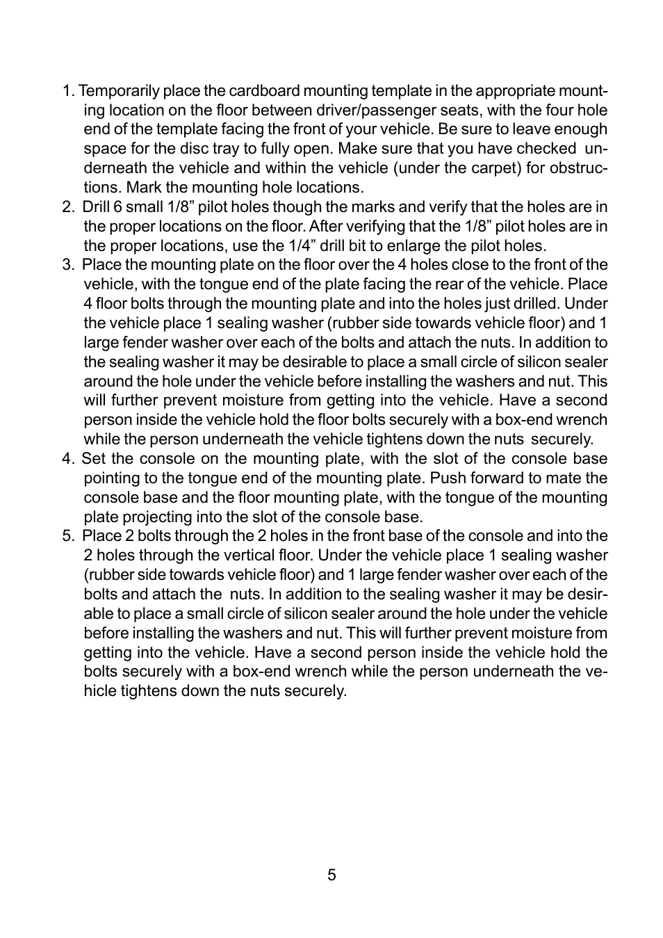 Audiovox DV9000 User Manual | Page 5 / 24
