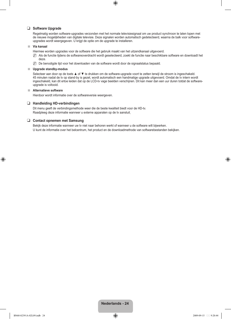 Samsung LE22B450C8W User Manual | Page 128 / 314