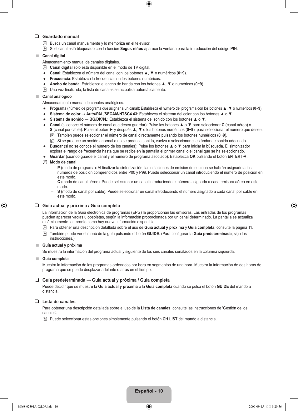 Samsung LE22B450C8W User Manual | Page 182 / 314