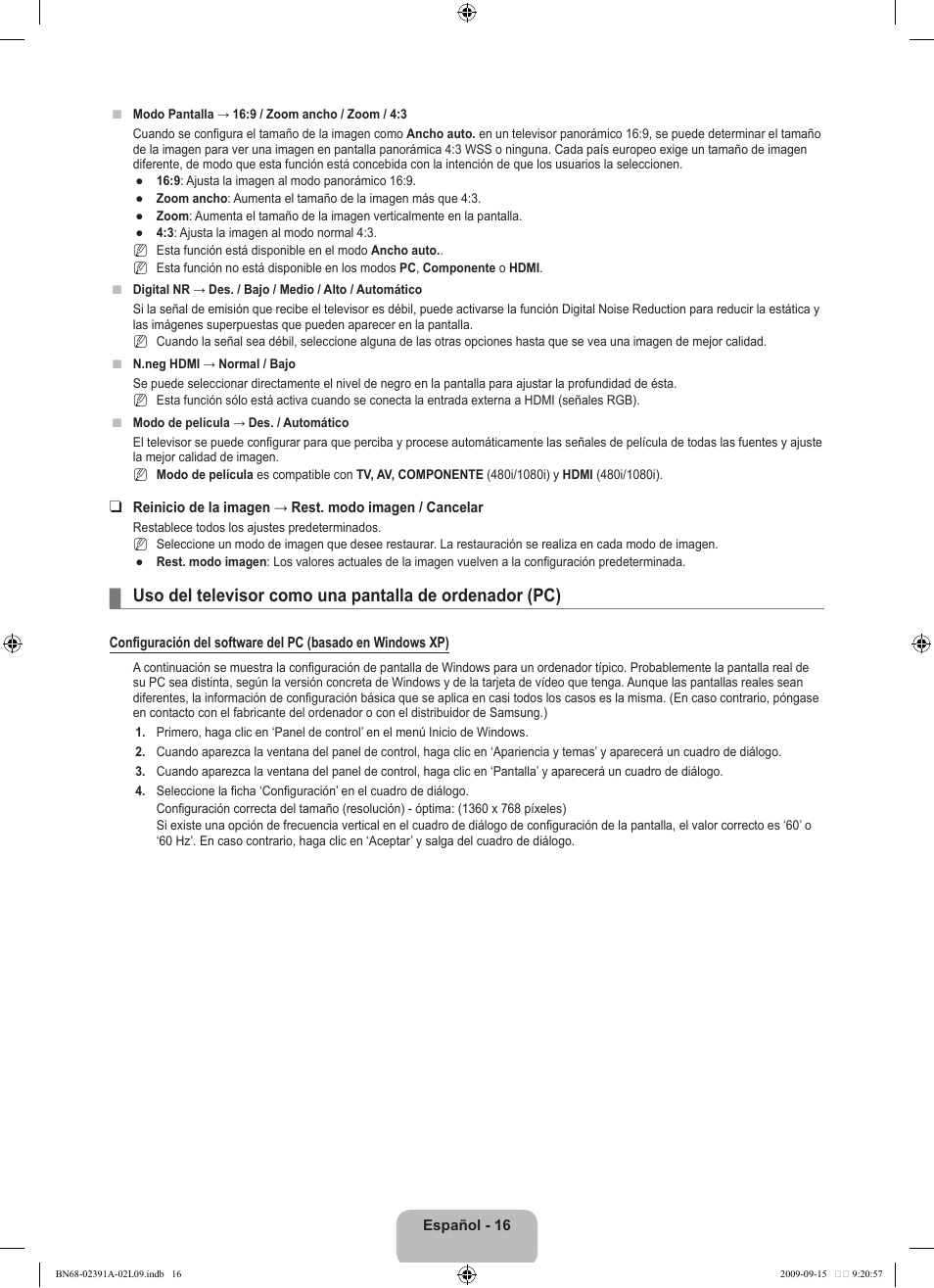 Samsung LE22B450C8W User Manual | Page 188 / 314