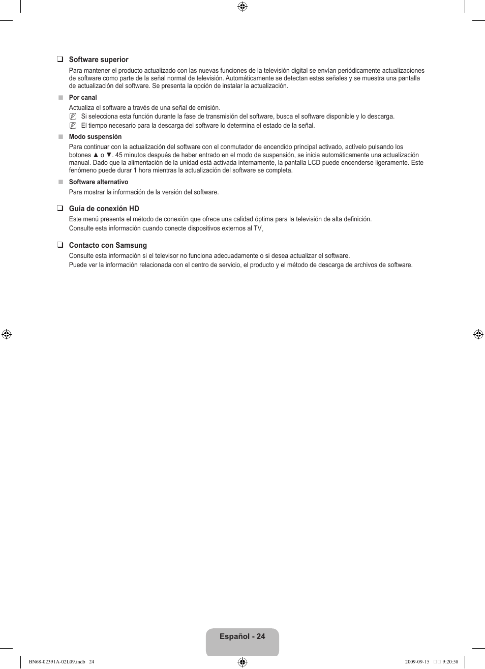 Samsung LE22B450C8W User Manual | Page 196 / 314