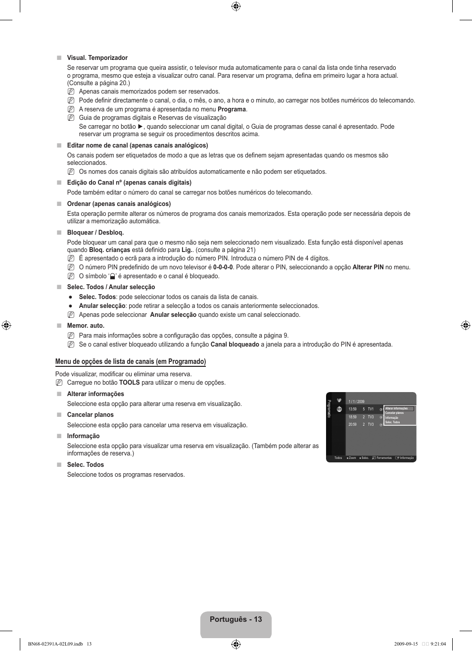 Samsung LE22B450C8W User Manual | Page 219 / 314