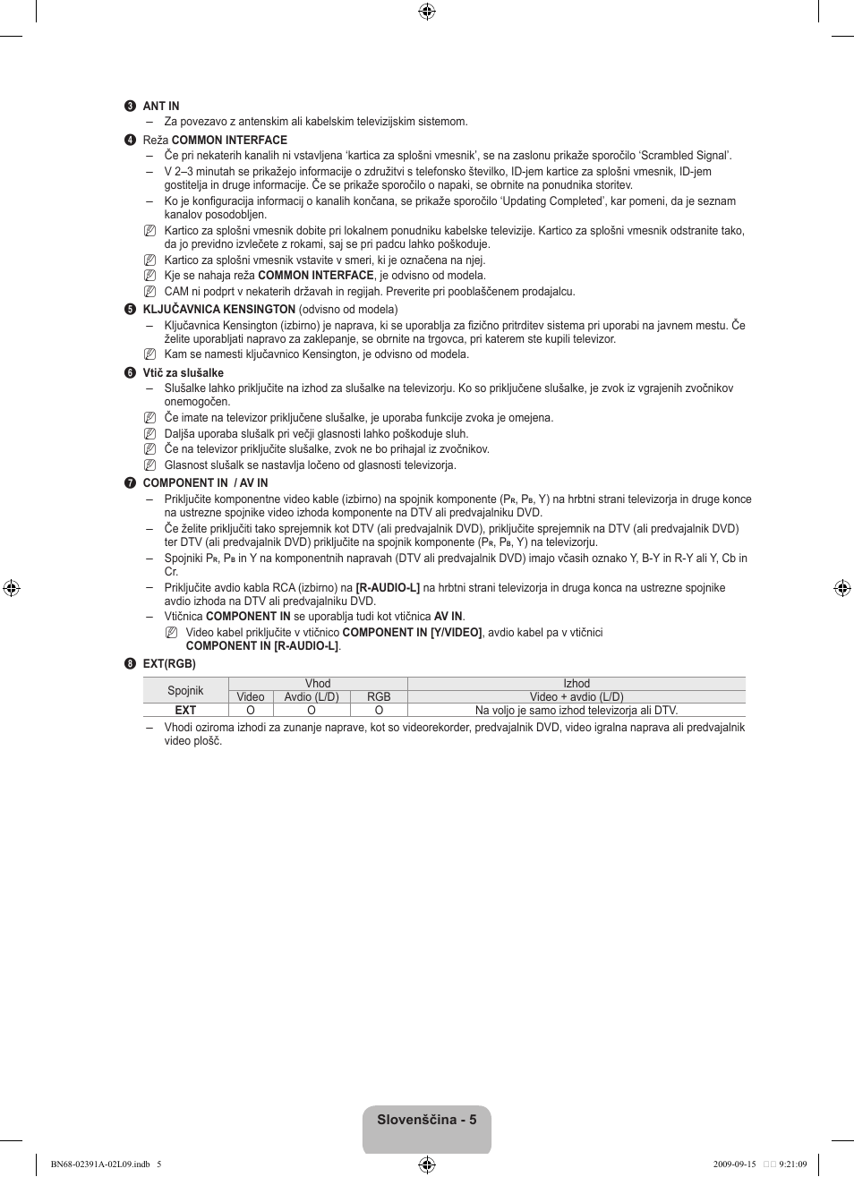 Samsung LE22B450C8W User Manual | Page 245 / 314