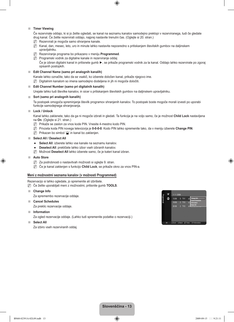 Samsung LE22B450C8W User Manual | Page 253 / 314