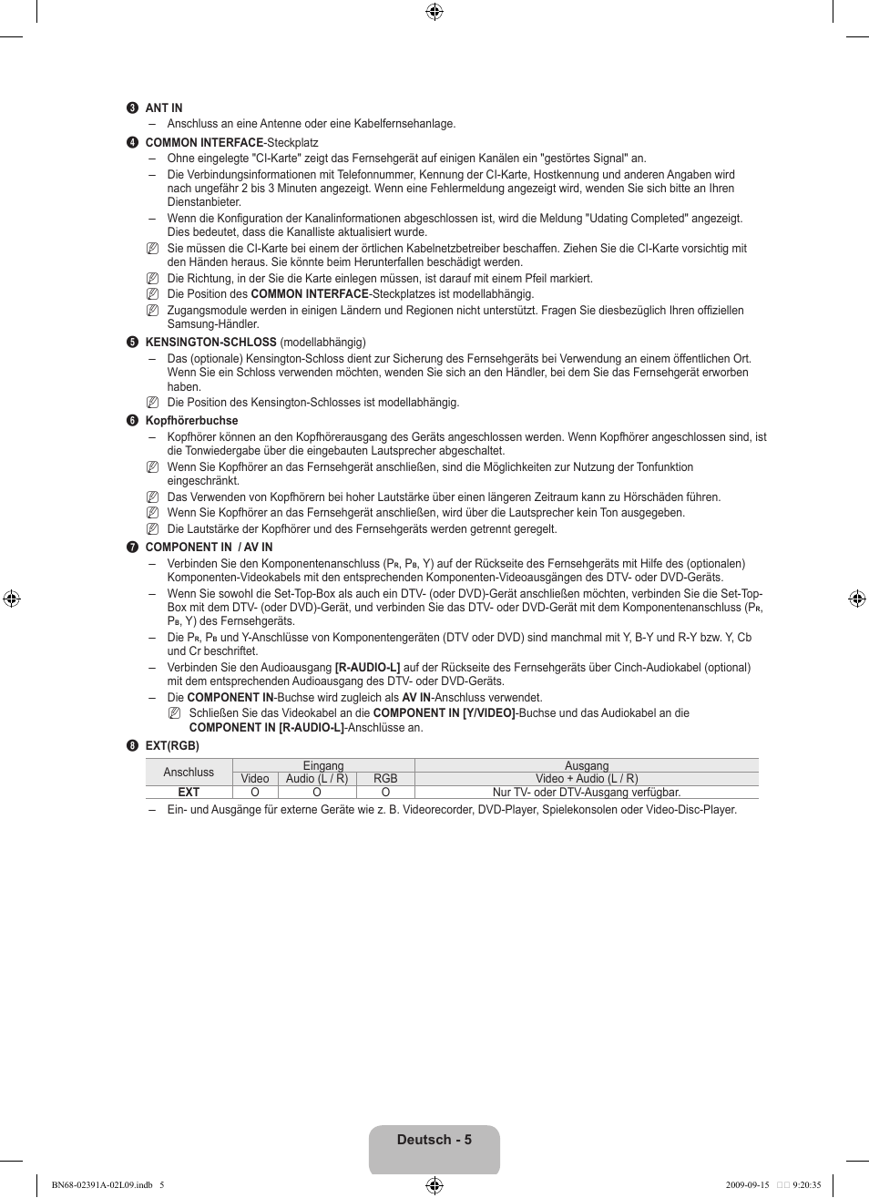 Samsung LE22B450C8W User Manual | Page 75 / 314