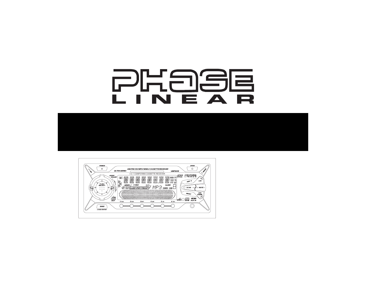 Audiovox Jensen Phase Linear UMP8015 User Manual | 59 pages