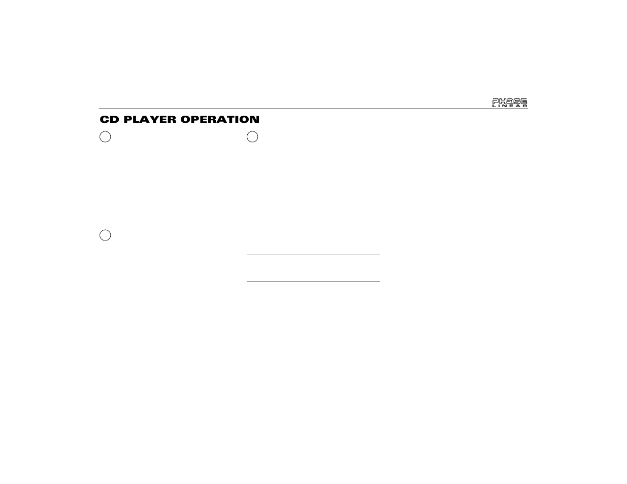 Cd player operation | Audiovox Jensen Phase Linear UMP8015 User Manual | Page 11 / 59