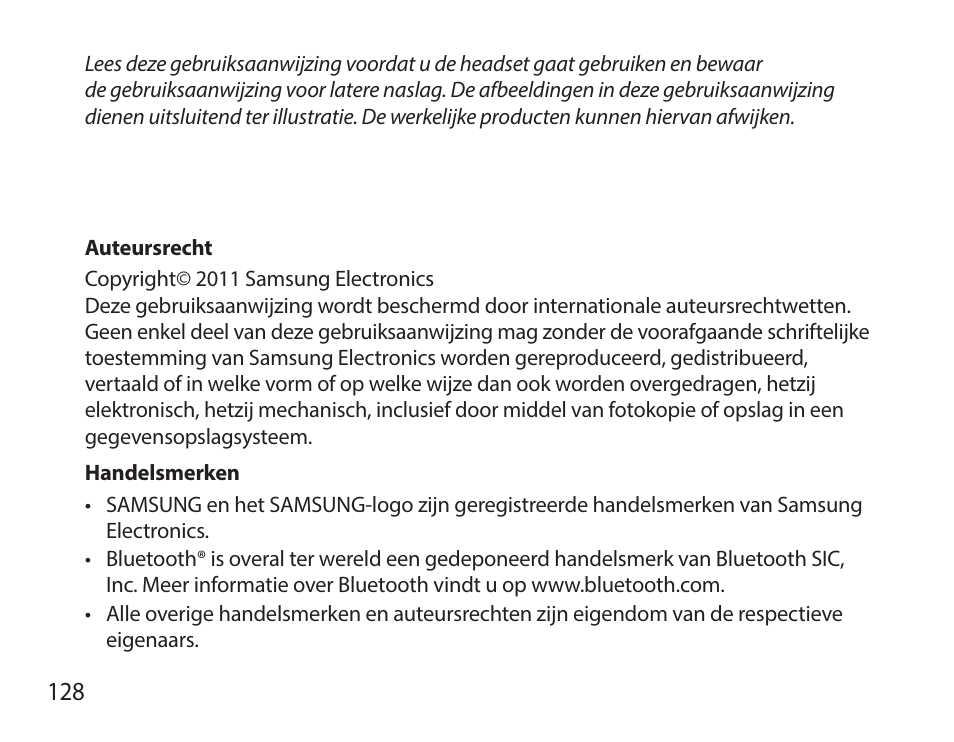 Samsung HM7000 User Manual | Page 130 / 160