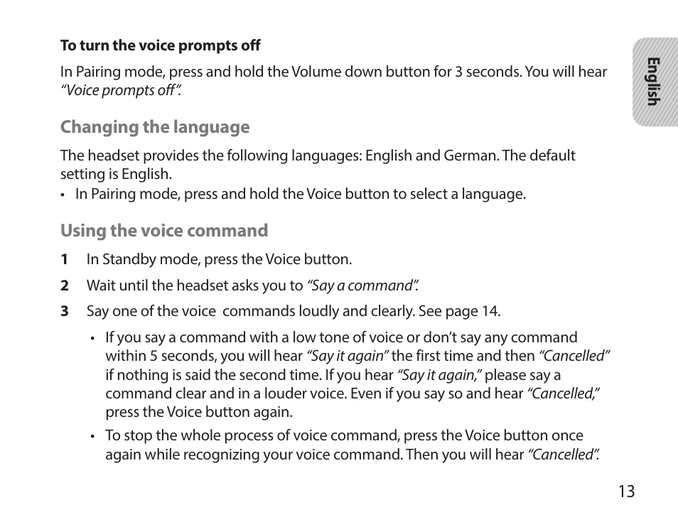 Samsung HM7000 User Manual | Page 15 / 160