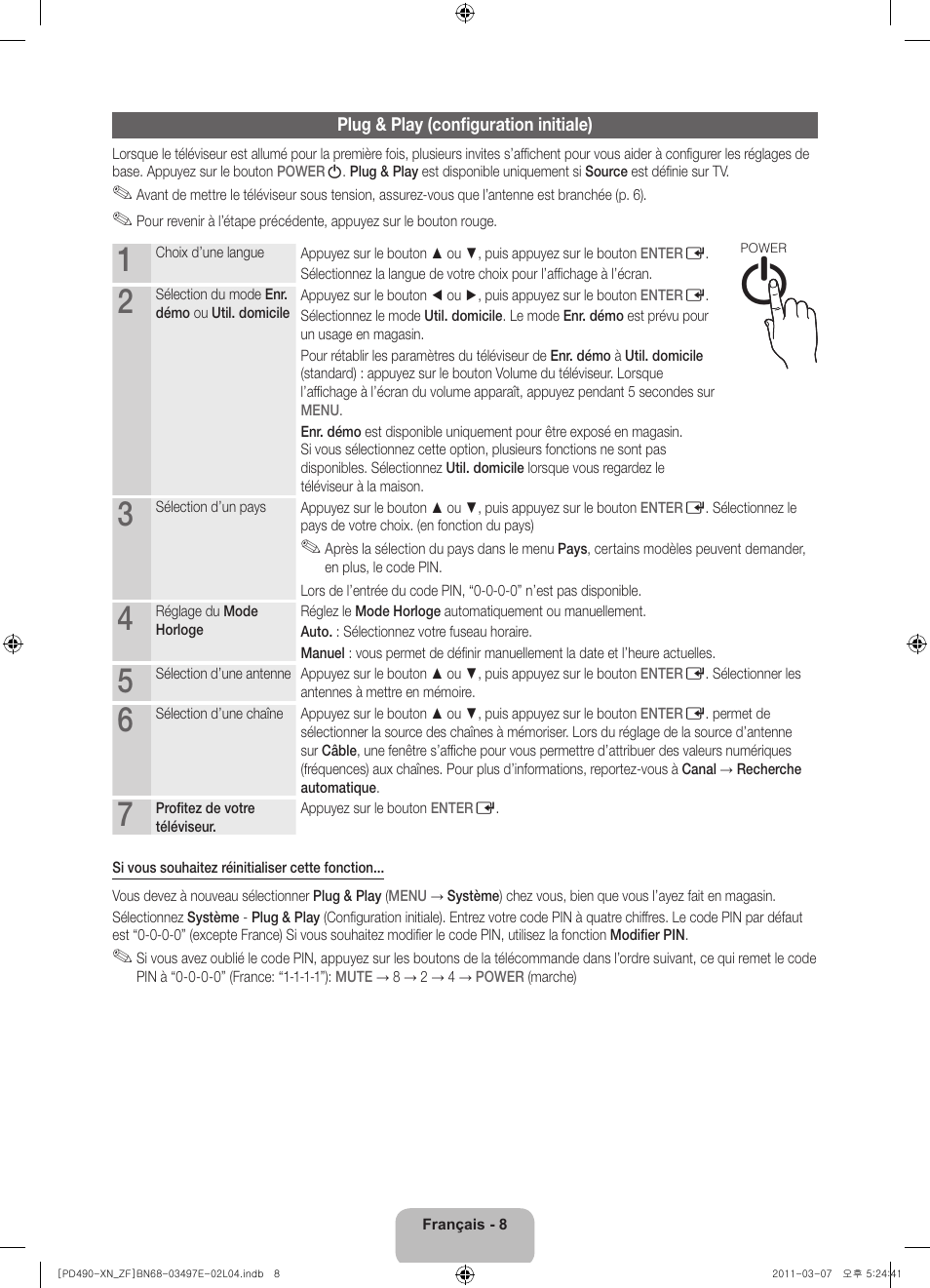Samsung PS43D490A1W User Manual | Page 28 / 78