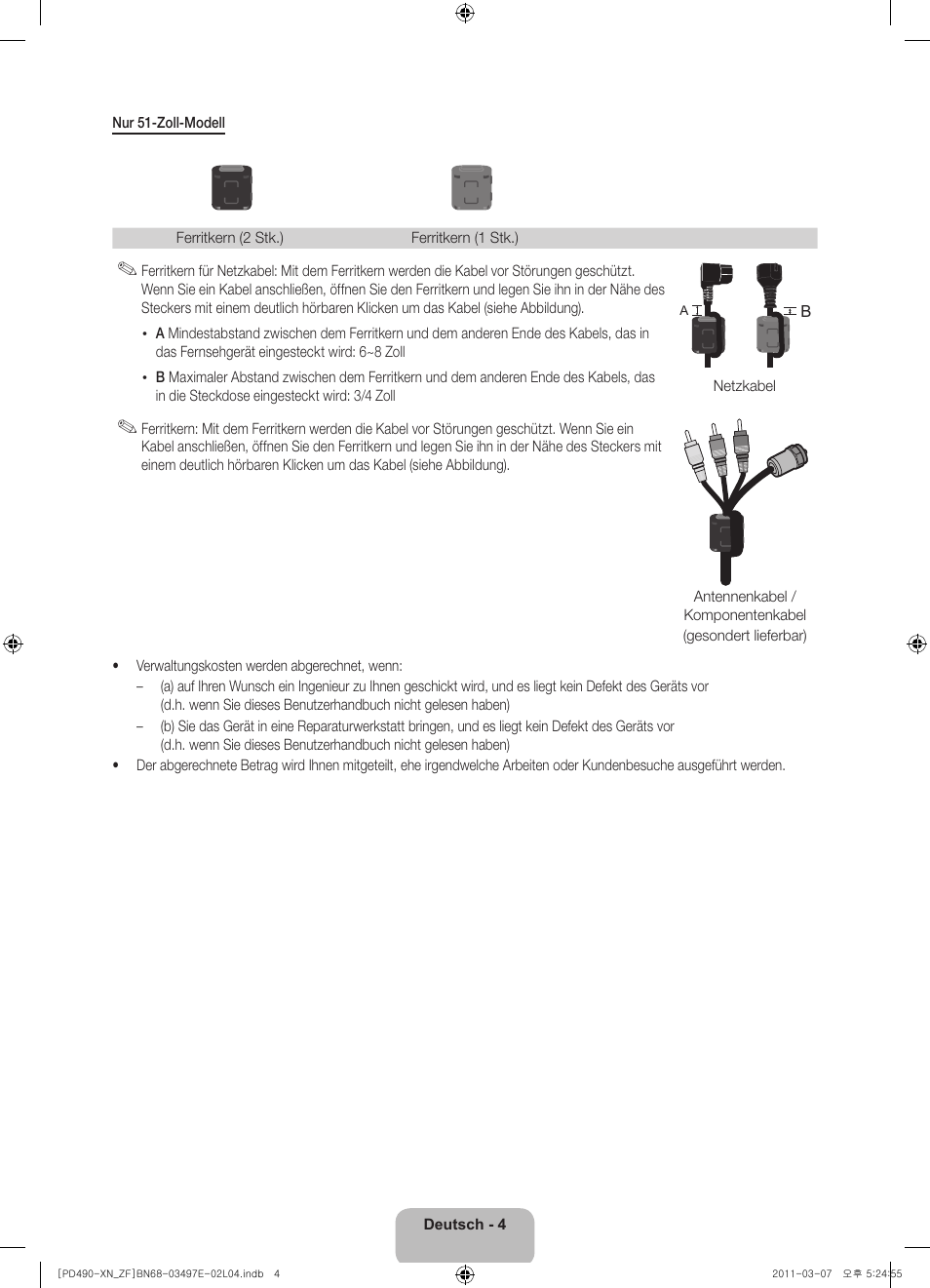 Samsung PS43D490A1W User Manual | Page 44 / 78