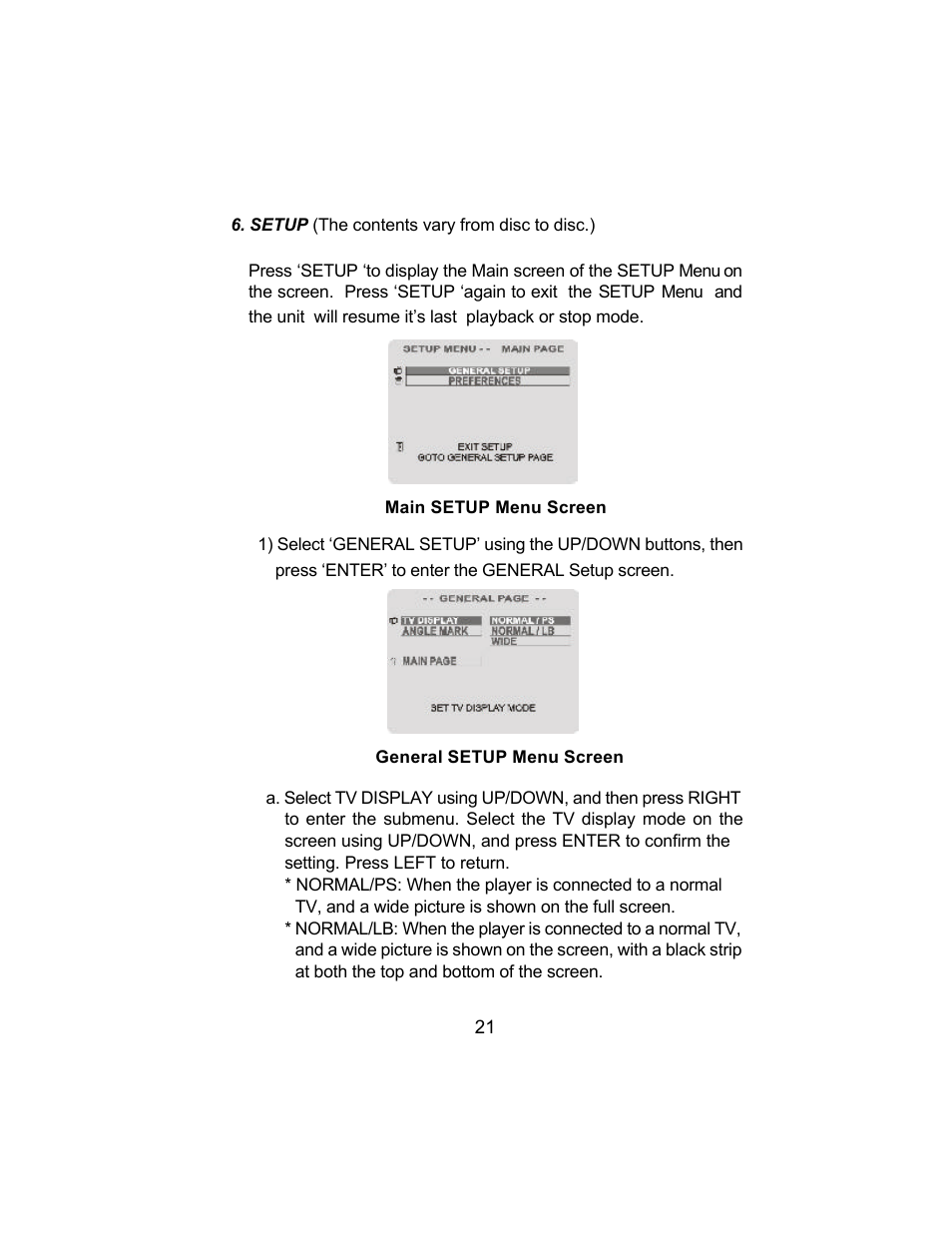 Audiovox AVD300 User Manual | Page 22 / 30