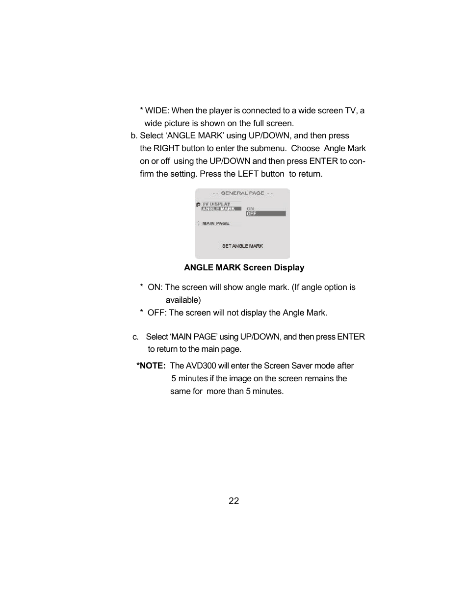 Audiovox AVD300 User Manual | Page 23 / 30