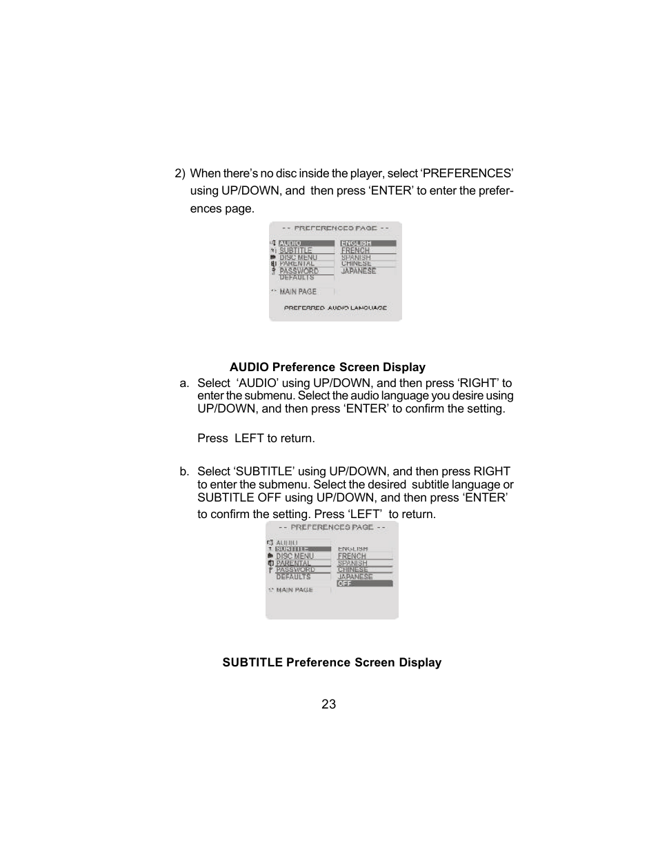 Audiovox AVD300 User Manual | Page 24 / 30