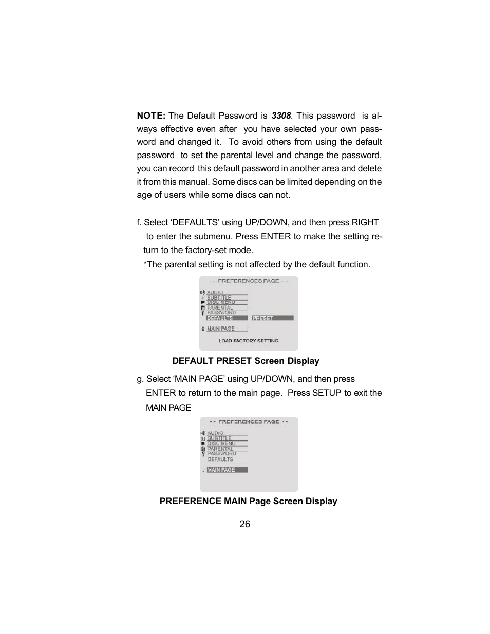 Audiovox AVD300 User Manual | Page 27 / 30