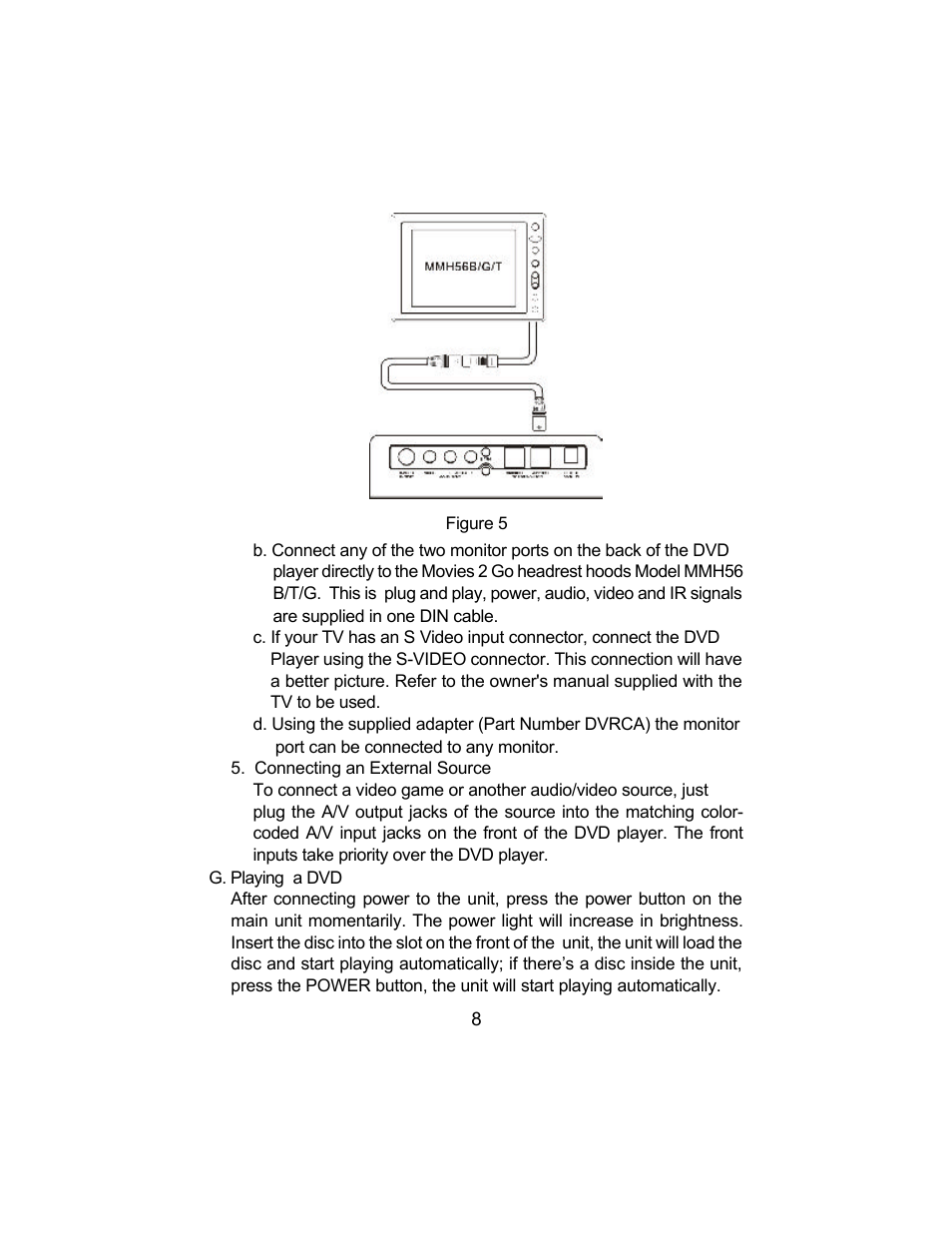 Audiovox AVD300 User Manual | Page 9 / 30