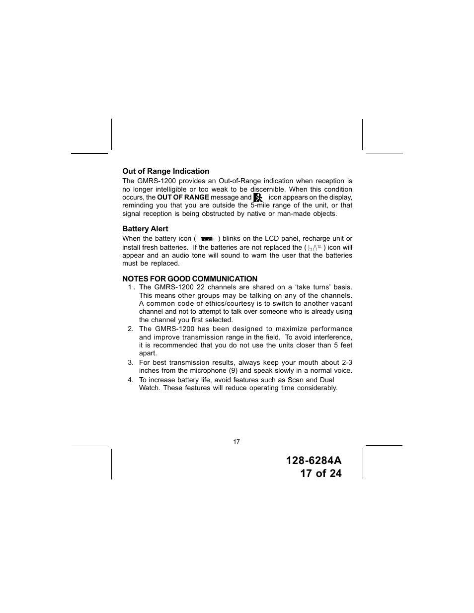 Audiovox DV1200 User Manual | Page 17 / 24