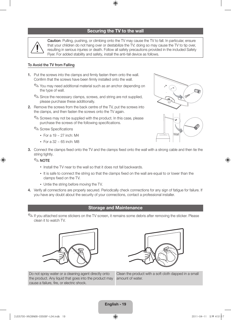 Samsung UE46D5720RS User Manual | Page 19 / 80