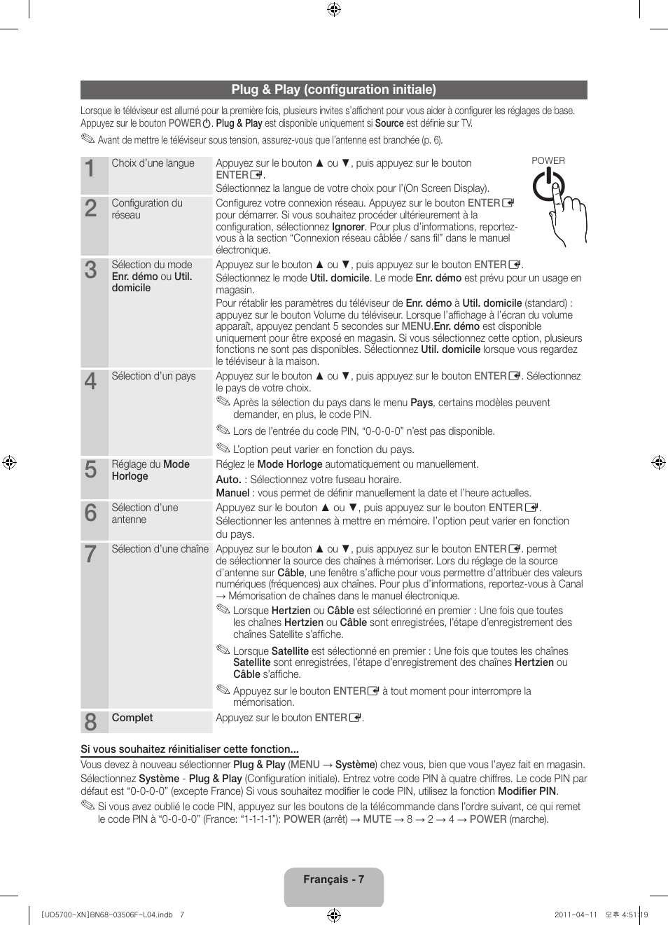 Samsung UE46D5720RS User Manual | Page 27 / 80