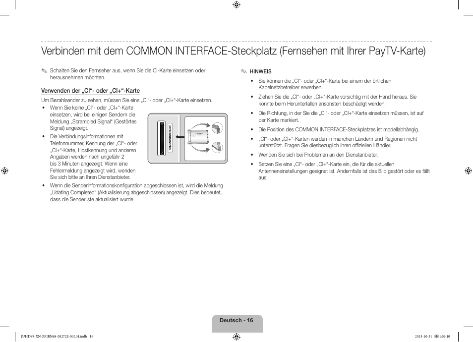 Samsung UE85S9SL User Manual | Page 64 / 97