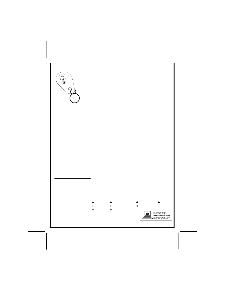 Audiovox Prestige APS-55LRa User Manual | Page 2 / 2