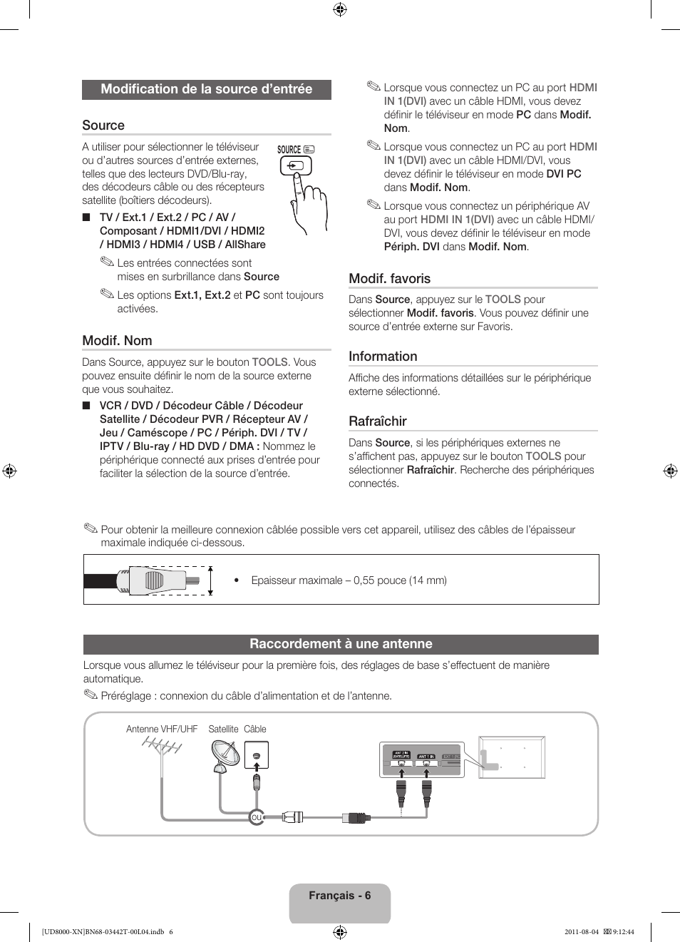 Samsung UE46D8000YS User Manual | Page 26 / 82