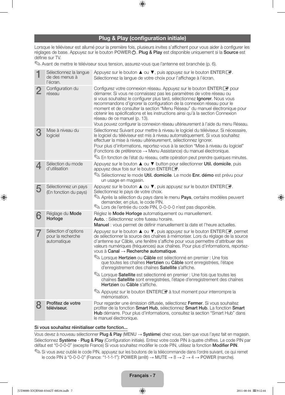 Samsung UE46D8000YS User Manual | Page 27 / 82