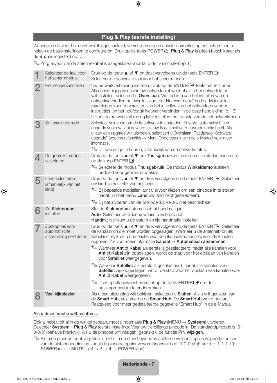 Samsung UE46D8000YS User Manual | Page 67 / 82