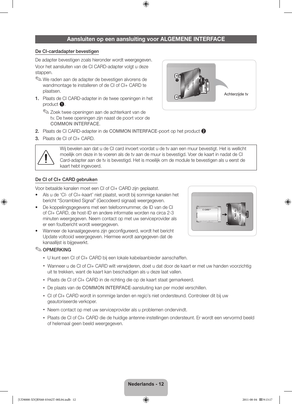 Samsung UE46D8000YS User Manual | Page 72 / 82