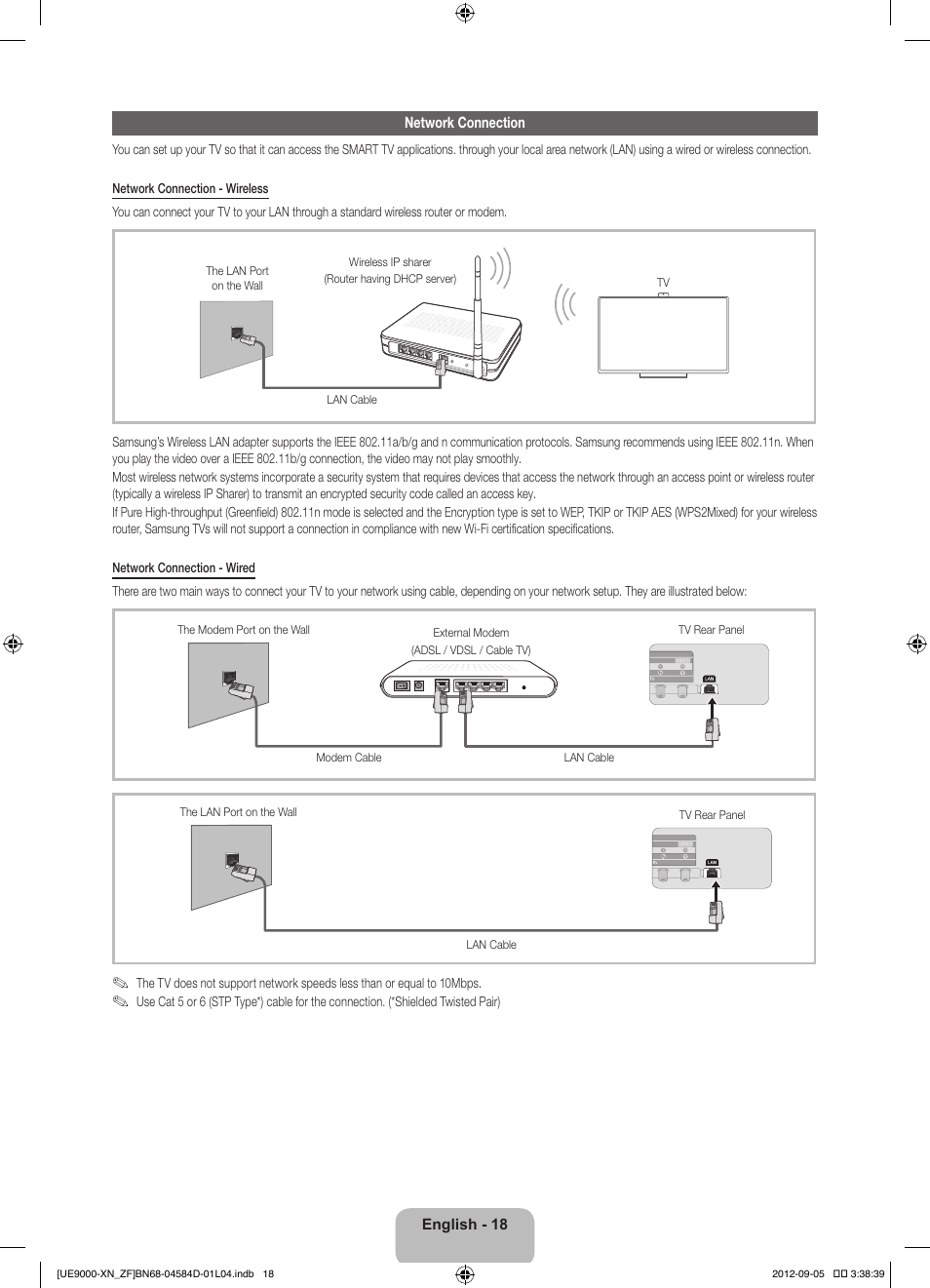 Samsung UE75ES9000S User Manual | Page 18 / 93