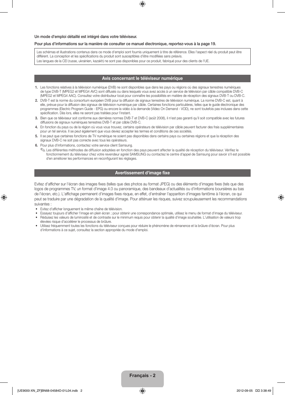 Samsung UE75ES9000S User Manual | Page 25 / 93
