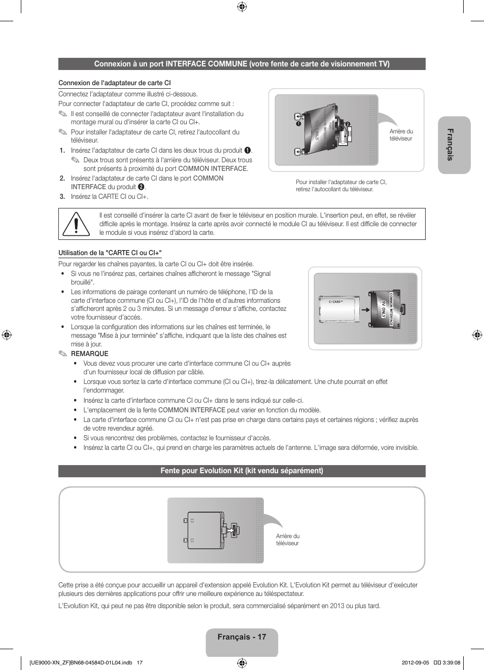 Samsung UE75ES9000S User Manual | Page 40 / 93