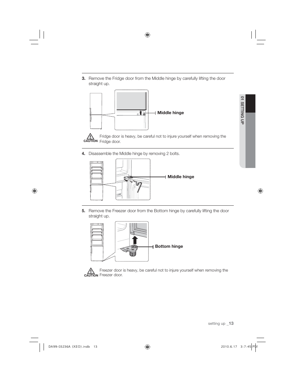 Samsung RL27TDFSW User Manual | Page 13 / 28