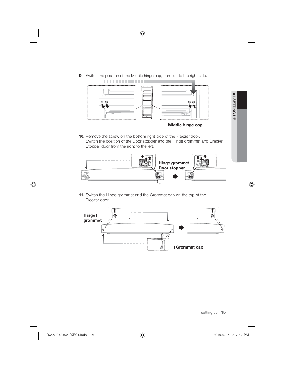 Samsung RL27TDFSW User Manual | Page 15 / 28