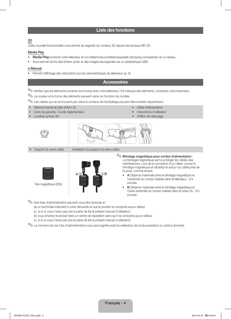 Samsung PS43F4900AW User Manual | Page 24 / 81