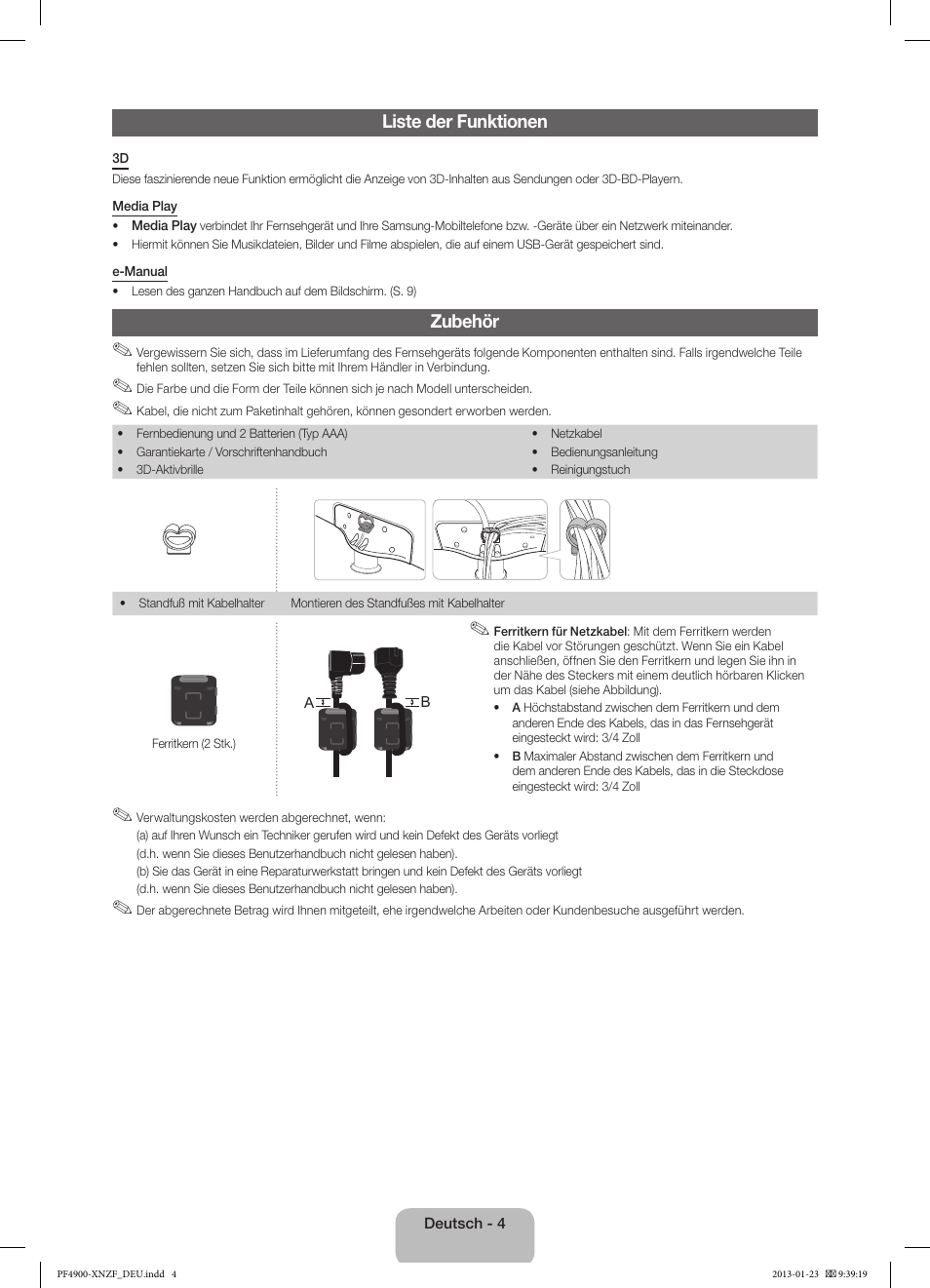 Samsung PS43F4900AW User Manual | Page 44 / 81