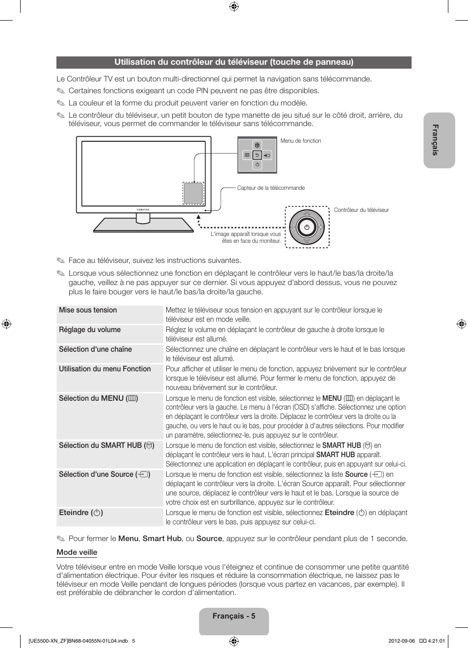 Samsung UE40ES5500W User Manual | Page 27 / 90
