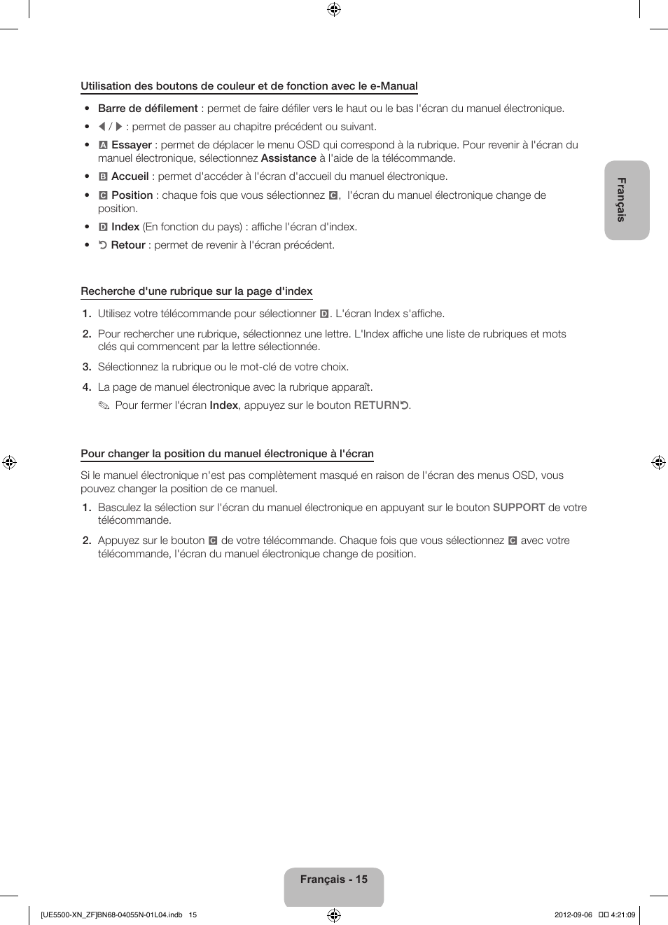 Samsung UE40ES5500W User Manual | Page 37 / 90