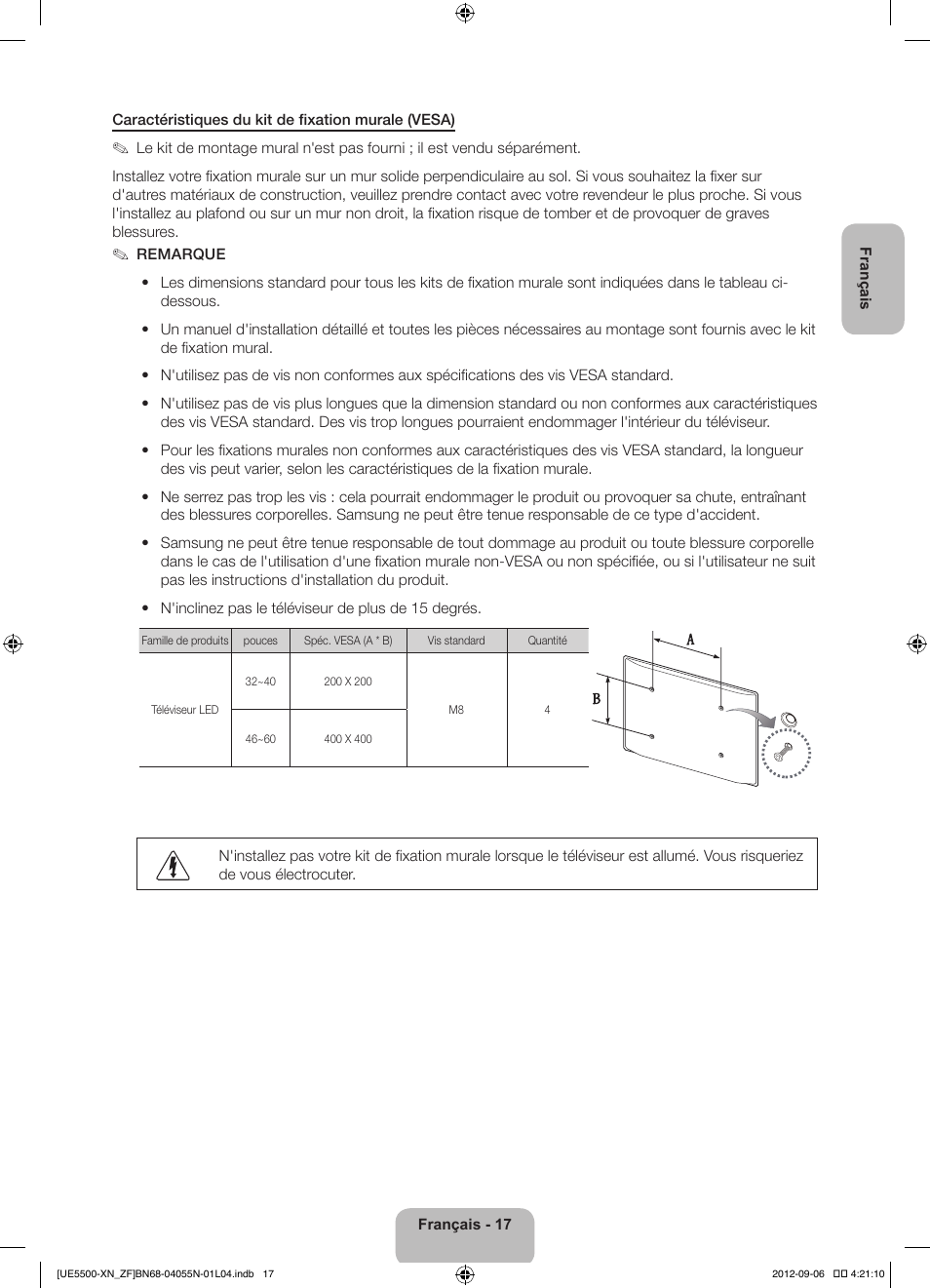 Samsung UE40ES5500W User Manual | Page 39 / 90