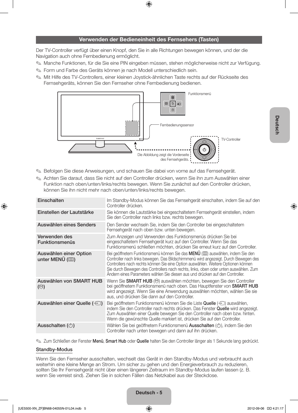 Samsung UE40ES5500W User Manual | Page 49 / 90