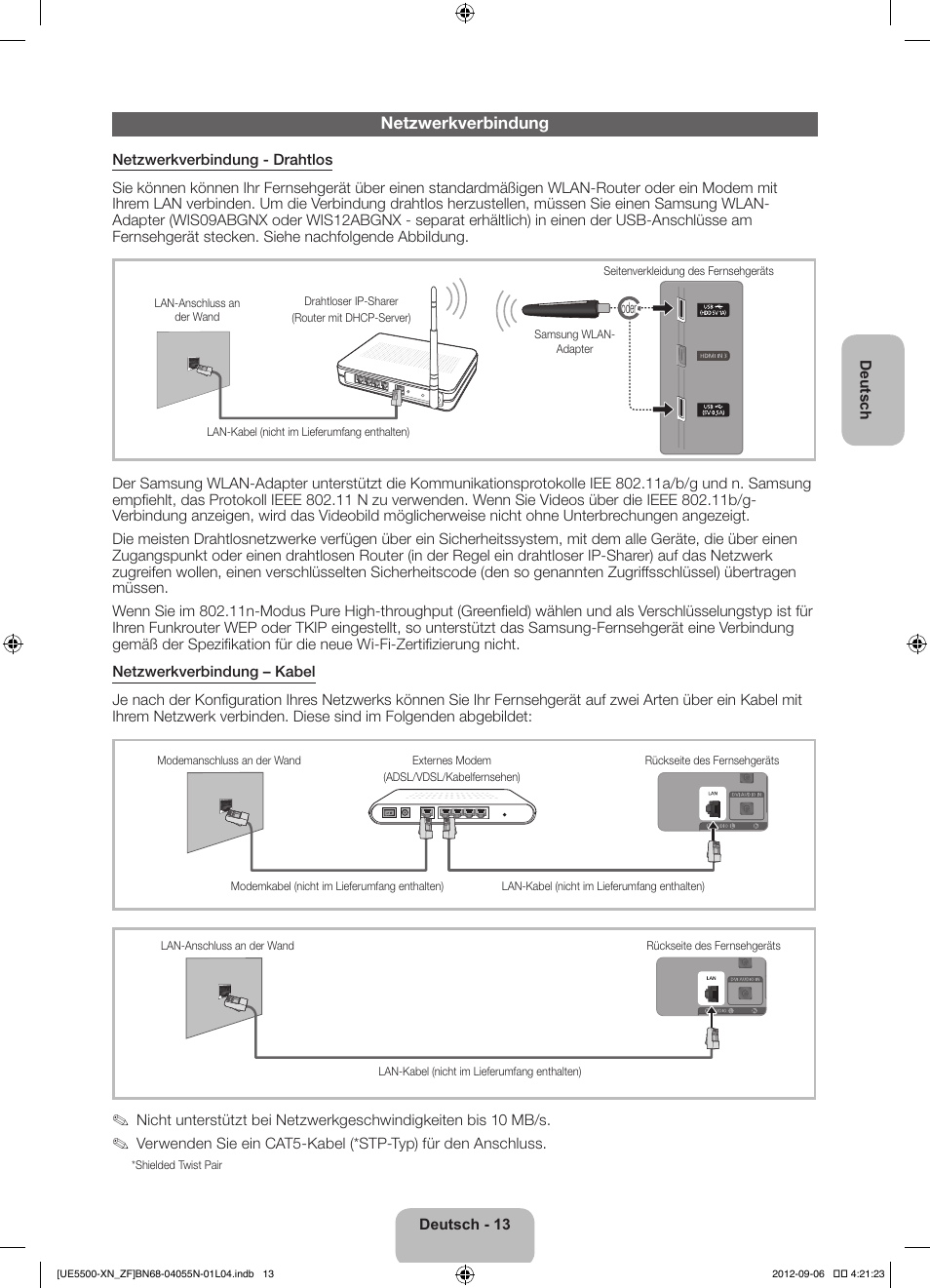 Samsung UE40ES5500W User Manual | Page 57 / 90
