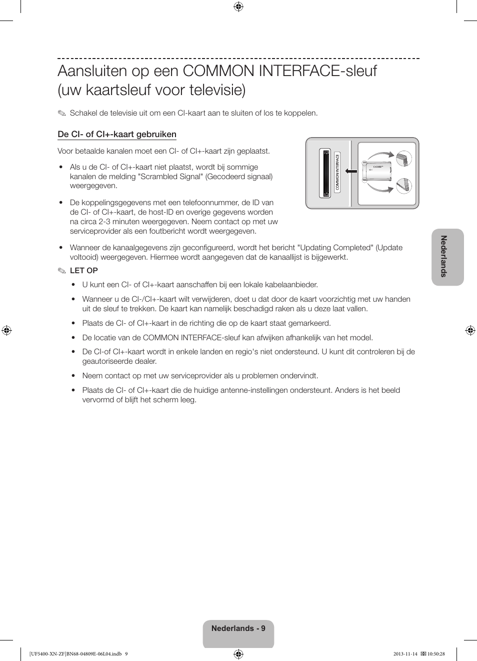Samsung UE22F5400AW User Manual | Page 69 / 81