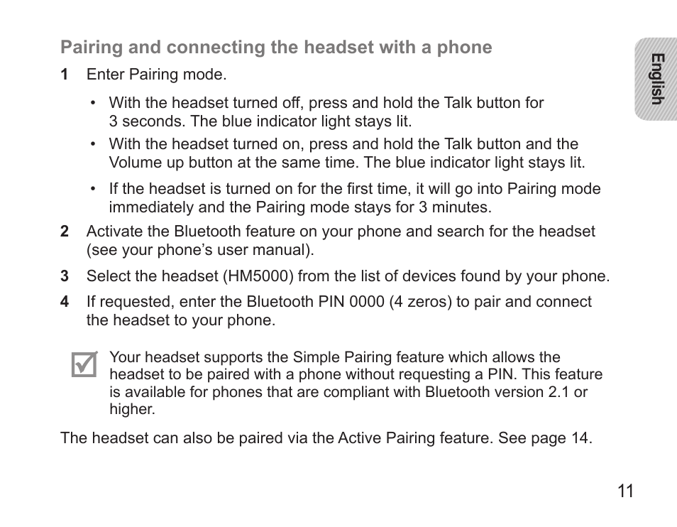 Samsung HM5000 User Manual | Page 13 / 134