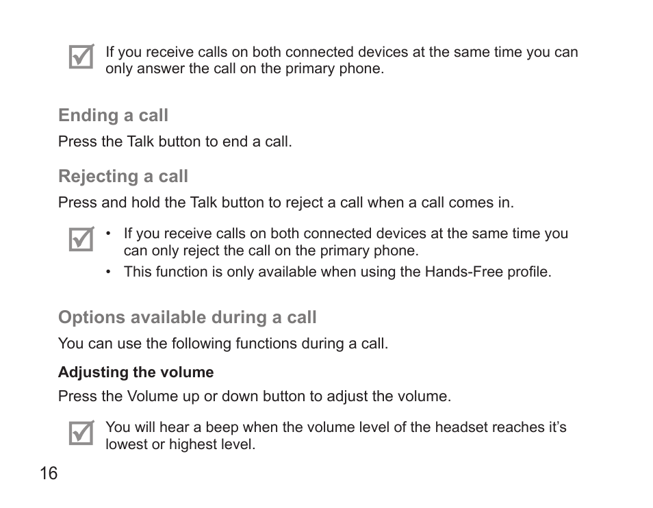 Samsung HM5000 User Manual | Page 18 / 134