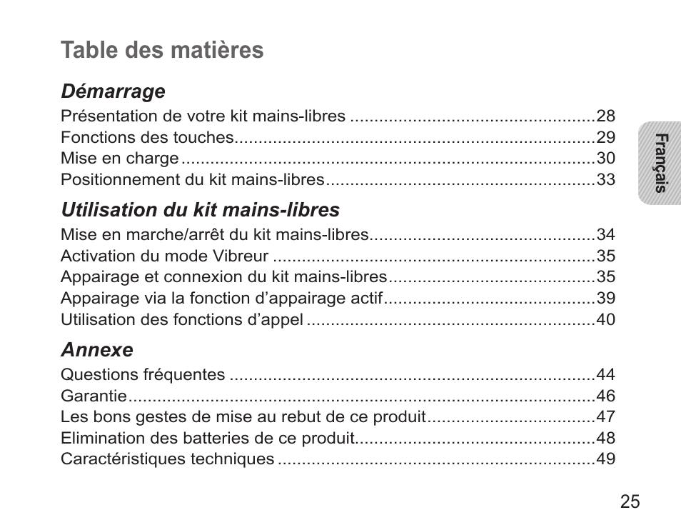 Samsung HM5000 User Manual | Page 27 / 134